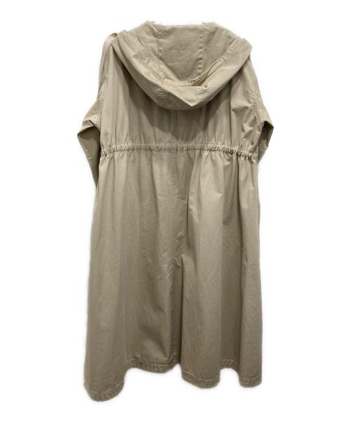 allumer（アリュメール）allumer (アリュメール) ミリタリー フーデット コート ベージュ サイズ:1の古着・服飾アイテム