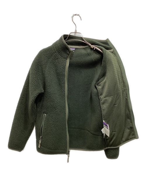 Patagonia（パタゴニア）Patagonia (パタゴニア) Boys’ Retro Pile Jkt グリーン サイズ:SIZE Lの古着・服飾アイテム