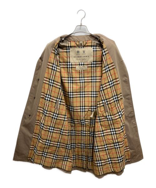 BURBERRY LONDON（バーバリーロンドン）BURBERRY LONDON (バーバリーロンドン) カムデンカーコート／CAMDEN CAR COAT ベージュ サイズ:48SFの古着・服飾アイテム