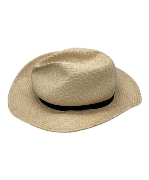 THE.H.W.DOG&CO（ザエイチダブリュードッグアンドコー）THE.H.W.DOG&CO (ザエイチダブリュードッグアンドコー) パナマハット ベージュ サイズ:-の古着・服飾アイテム