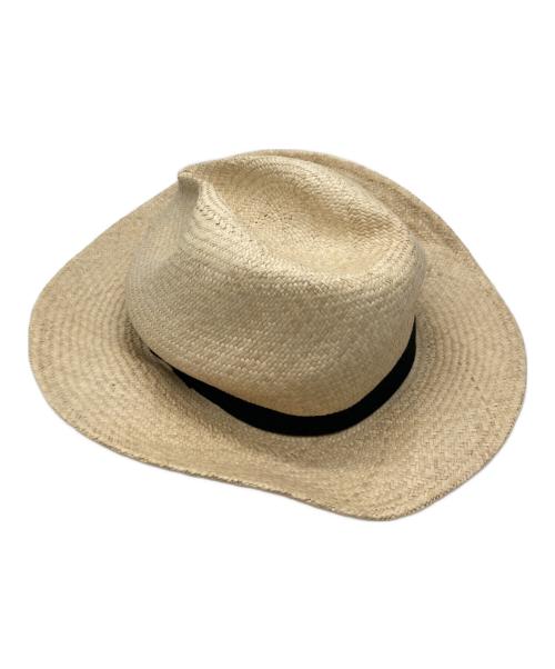 THE.H.W.DOG&CO（ザエイチダブリュードッグアンドコー）THE.H.W.DOG&CO (ザエイチダブリュードッグアンドコー) パナマハット ベージュ サイズ:-の古着・服飾アイテム