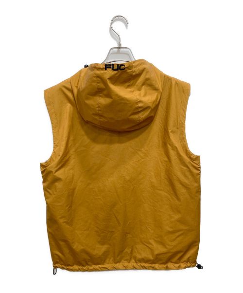 FUC（ファックアップコー）FUC (ファックアップコー) リバーシブルベスト オレンジ サイズ:Mの古着・服飾アイテム