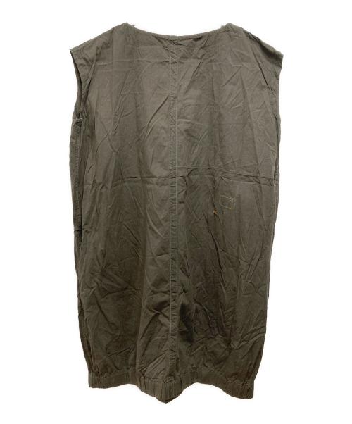 45R（フォーティファイブ・アール）45R (フォーティファイブ・アール) より杢平のオンザビーチドレス ブラウン サイズ:FREEの古着・服飾アイテム