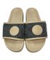 GUCCI (グッチ) グリッドスライドサンダル ベージュ×グレー サイズ:7：12000円