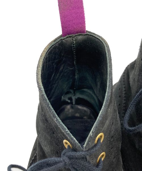 Tricker's（トリッカーズ）Tricker's (トリッカーズ) スエードカントリーブーツ ブラック サイズ:9.5の古着・服飾アイテム