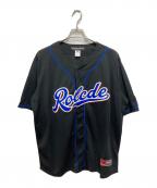ROLLING CRADLE×Majesticローリングクレイドル×マジェスティック）の古着「BASEBALL SHIRT」｜ブラック