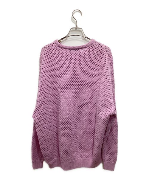 TTT MSW（ティー モダンストリートウェア）TTT MSW (ティー) Wool pullover knit ピンク サイズ:FREEの古着・服飾アイテム