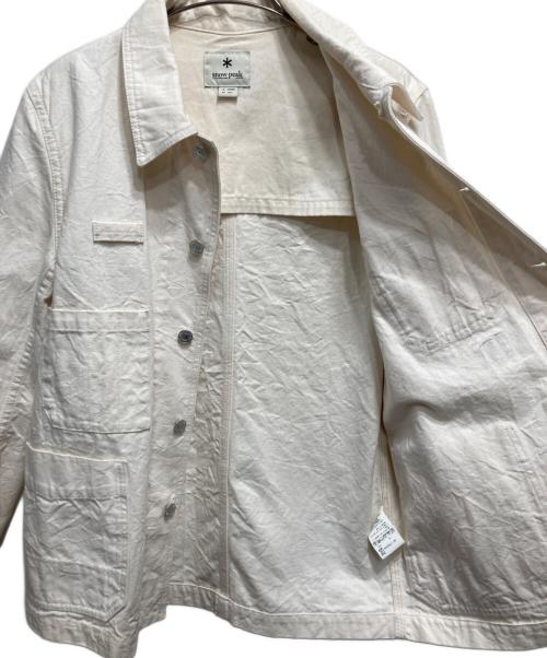 Snow peak（スノーピーク）Snow peak (スノーピーク) オカヤマオックスワークジャケット ベージュ サイズ:Sの古着・服飾アイテム