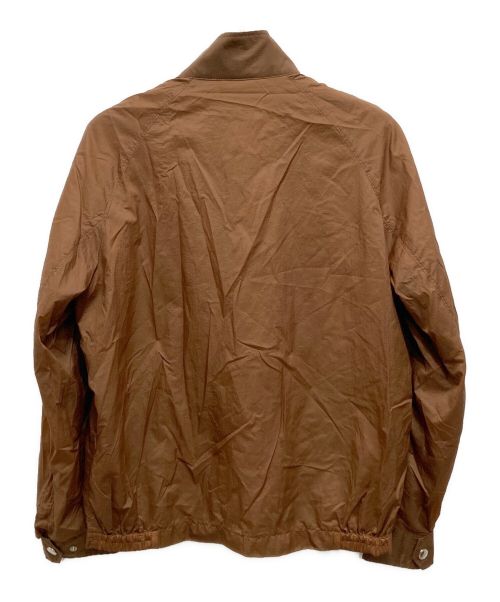 J.PRESS（ジェイプレス）J.PRESS (ジェイプレス) オニベジ ゴルフジャケット ブラウン サイズ:XLの古着・服飾アイテム