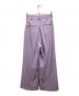 elenore (エレノア) ワイドパンツ パープル サイズ:M：3000円