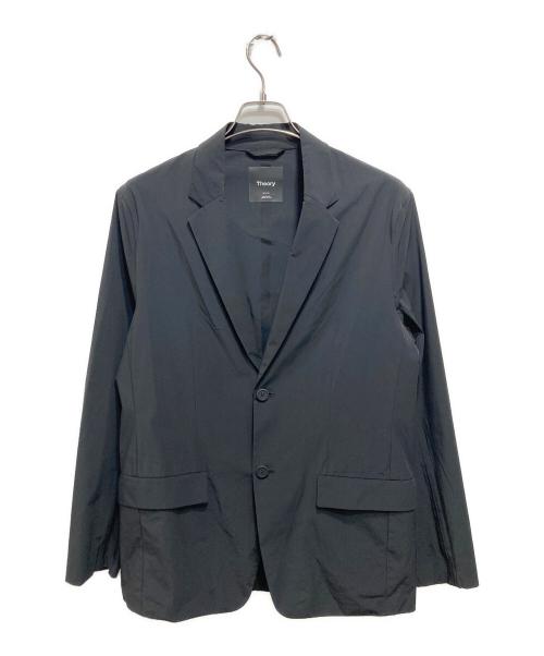theory（セオリー）theory (セオリー) ナイロンテーラードジャケット ネイビー サイズ:Mの古着・服飾アイテム