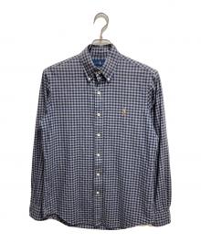RALPH LAUREN（ラルフローレン）の古着「チェックシャツ」｜ブルー