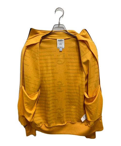 adidas（アディダス）adidas (アディダス) JEREMY SCOTT (ジェレミースコット) トラックジャケット／コラボジャージー オレンジ サイズ:Mの古着・服飾アイテム