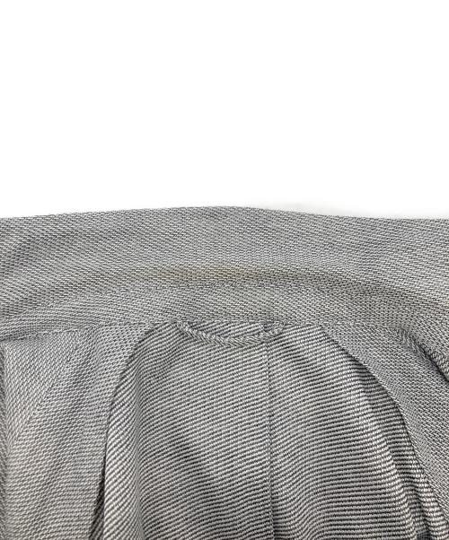 UNIVERSAL LANGUAGE（ユニバーサルランゲージ）UNIVERSAL LANGUAGE (ユニバーサルランゲージ) ラミーブレンド ジャージージャケット グレー サイズ:Sの古着・服飾アイテム