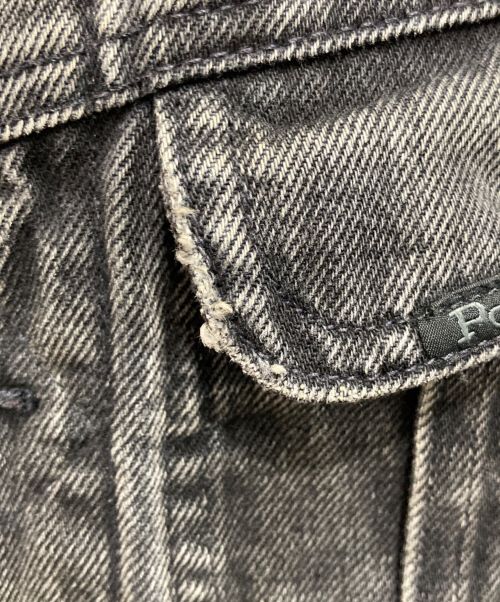 POLO RALPH LAUREN（ポロ・ラルフローレン）POLO RALPH LAUREN (ポロ・ラルフローレン) ブランケットトラッカージャケット グレー サイズ:XSの古着・服飾アイテム
