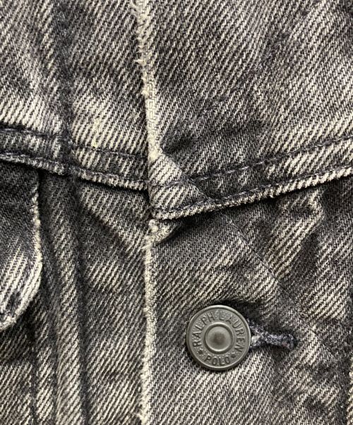 POLO RALPH LAUREN（ポロ・ラルフローレン）POLO RALPH LAUREN (ポロ・ラルフローレン) ブランケットトラッカージャケット グレー サイズ:XSの古着・服飾アイテム