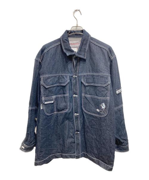 HiCL JEANS（HiCL JEANS）HiCL JEANS (HiCL JEANS) デニムジャケット ネイビー サイズ:Sの古着・服飾アイテム