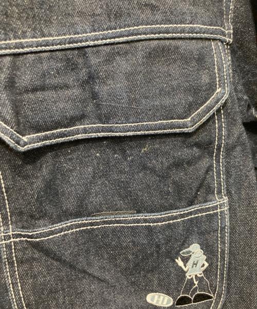 HiCL JEANS（HiCL JEANS）HiCL JEANS (HiCL JEANS) デニムジャケット ネイビー サイズ:Sの古着・服飾アイテム
