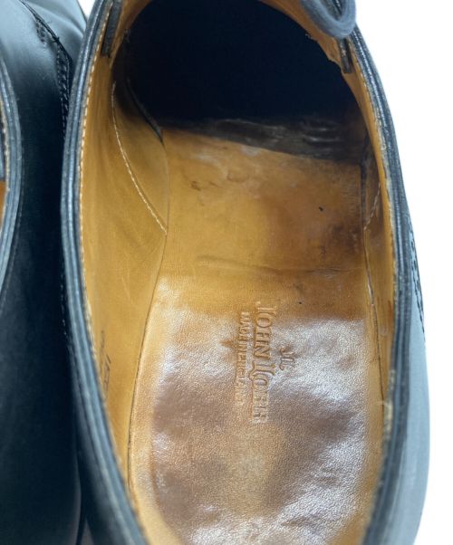 JOHN LOBB（ジョンロブ）JOHN LOBB (ジョンロブ) ミュージアムカーフウイングチップドレスシューズ ブラック サイズ:6.5の古着・服飾アイテム