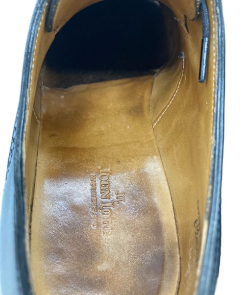 JOHN LOBB（ジョンロブ）JOHN LOBB (ジョンロブ) ミュージアムカーフウイングチップドレスシューズ ブラック サイズ:6.5の古着・服飾アイテム