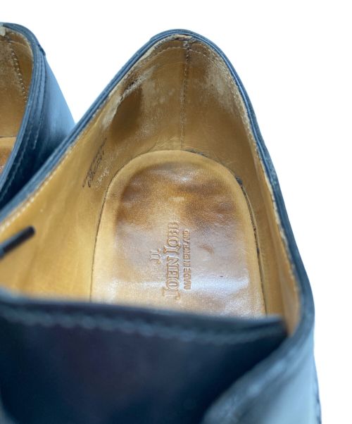 JOHN LOBB（ジョンロブ）JOHN LOBB (ジョンロブ) ミュージアムカーフウイングチップドレスシューズ ブラック サイズ:6.5の古着・服飾アイテム
