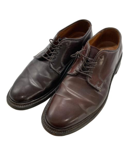 Alden（オールデン）Alden (オールデン) International Gallery BEAMS (インターナショナルギャラリービームス)) コードバンプレーントゥードレスシューズ ブラウン サイズ:7D/Bの古着・服飾アイテム