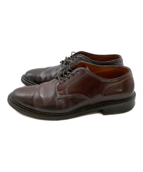 Alden（オールデン）Alden (オールデン) International Gallery BEAMS (インターナショナルギャラリービームス)) コードバンプレーントゥードレスシューズ ブラウン サイズ:7D/Bの古着・服飾アイテム