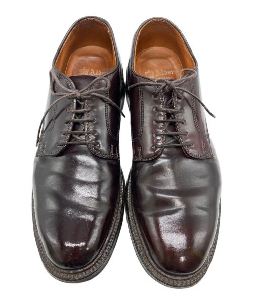 Alden（オールデン）Alden (オールデン) International Gallery (インターナショナルギャラリー) コードバンプレーントゥードレスシューズ ブラウン サイズ:7D/Bの古着・服飾アイテム