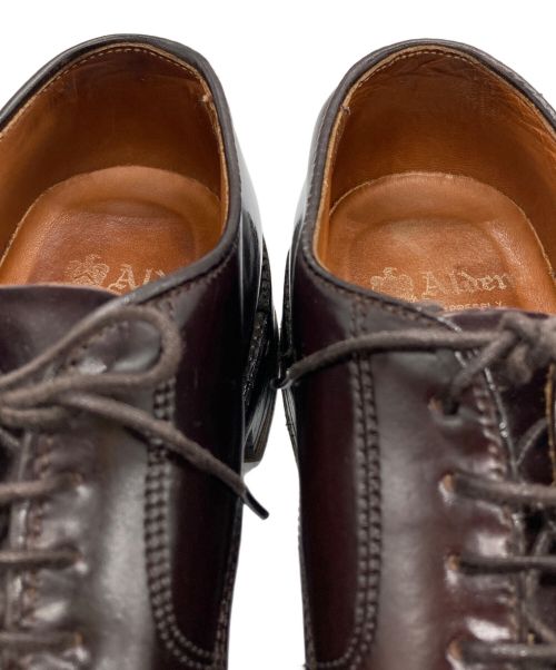 Alden（オールデン）Alden (オールデン) International Gallery (インターナショナルギャラリー) コードバンプレーントゥードレスシューズ ブラウン サイズ:7D/Bの古着・服飾アイテム