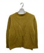 MHLエムエイチエル）の古着「DRY LAMBS WOOL/23AW」｜マスタード