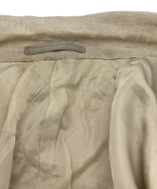 Y's for men（ワイズフォーメン）Y's for men (ワイズフォーメン) リネンテーラードジャケット ベージュ サイズ:Mの古着・服飾アイテム