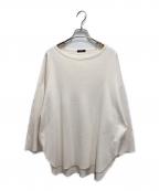 YLEVEイレーヴ）の古着「CTN RIB P／O NIG カットソー」｜ホワイト