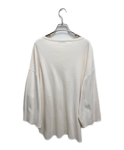 YLEVE（イレーヴ）YLEVE (イレーヴ) CTN RIB P／O NIG カットソー ホワイト サイズ:1の古着・服飾アイテム