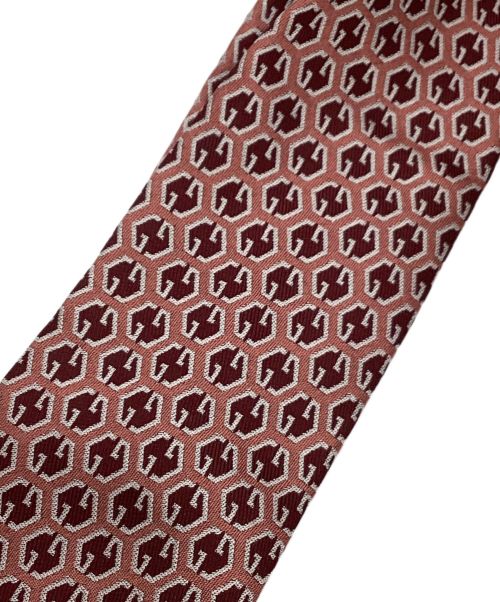 GUCCI（グッチ）GUCCI (グッチ) Gロゴネクタイ レッド サイズ:無しの古着・服飾アイテム