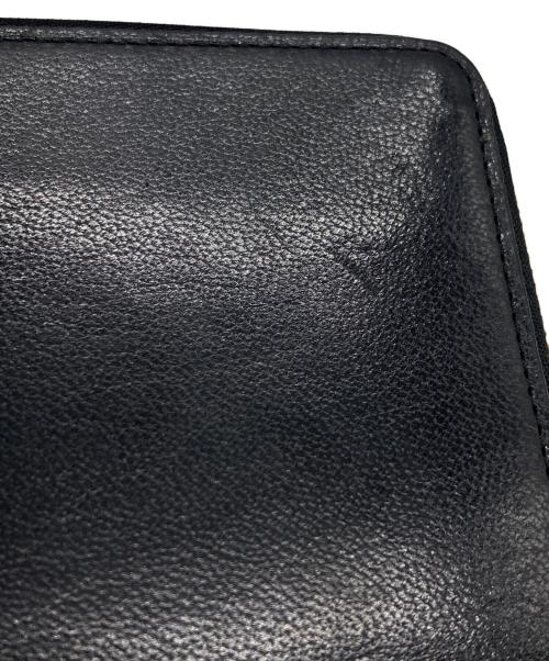 TOMORROW LAND（トゥモローランド）TOMORROW LAND (トゥモローランド) ラウンドジップオーガナイザ－ウォレット ブラックの古着・服飾アイテム