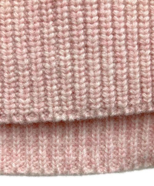 URU（ウル）URU (ウル) ハーフジップニット／HALF ZIP KNIT ピンク サイズ:2の古着・服飾アイテム