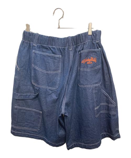 WudgeBOY（ワッジボーイ）WudgeBoy (ワッジボーイ) デニムハーフパンツ インディゴ サイズ:Lの古着・服飾アイテム
