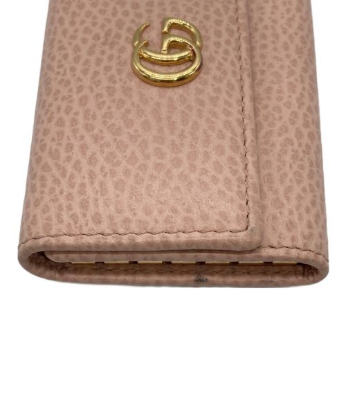GUCCI（グッチ）GUCCI (グッチ) ダブルG キーケース ピンクの古着・服飾アイテム