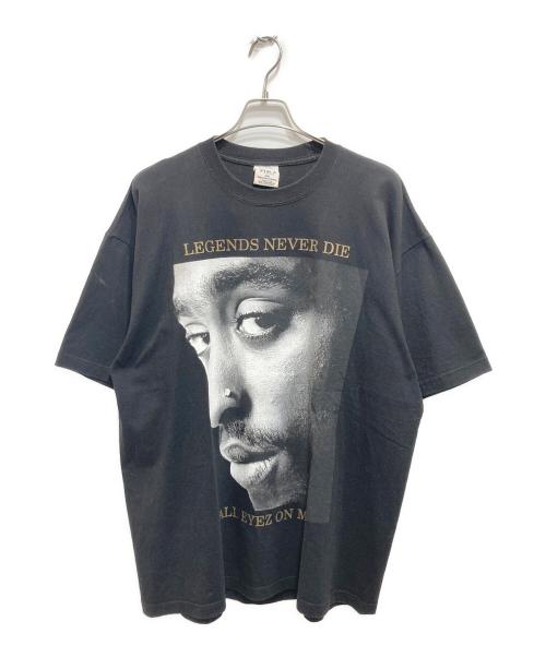 SHAKA WEAR（シャカウェア）SHAKA WEAR (シャカウェア) 2pac トゥーパック／ラップTシャツ ブラック サイズ:２XLの古着・服飾アイテム