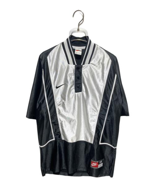 NIKE（ナイキ）NIKE (ナイキ) 90s ゲームシャツ ホワイト×ブラック サイズ:ＸＳの古着・服飾アイテム