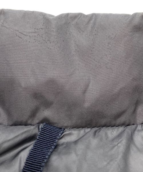 MONCLER（モンクレール）MONCLER (モンクレール) sacai (サカイ) SERICA 袖フリルダウンジャケット グレー サイズ:Sの古着・服飾アイテム