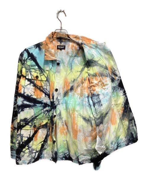 RIPNDIP（リップンディップ）RIPNDIP (リップンディップ) 柄ジャケット オレンジ サイズ:Mの古着・服飾アイテム