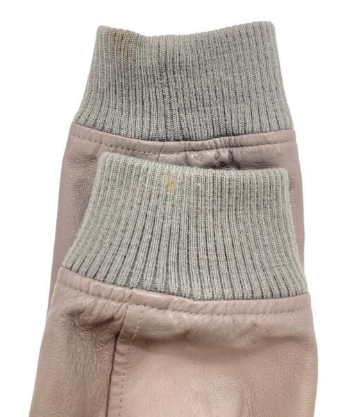 URBAN RESEARCH（アーバンリサーチ）URBAN RESEARCH (アーバンリサーチ) レザージャケット ピンク サイズ:38の古着・服飾アイテム