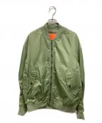 417 by EDIFICE417 バイ エディフィス）の古着「MA-1ジャケット」｜オリーブ