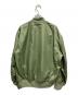 417 by EDIFICE (417 バイ エディフィス) MA-1ジャケット オリーブ サイズ:L：3980円