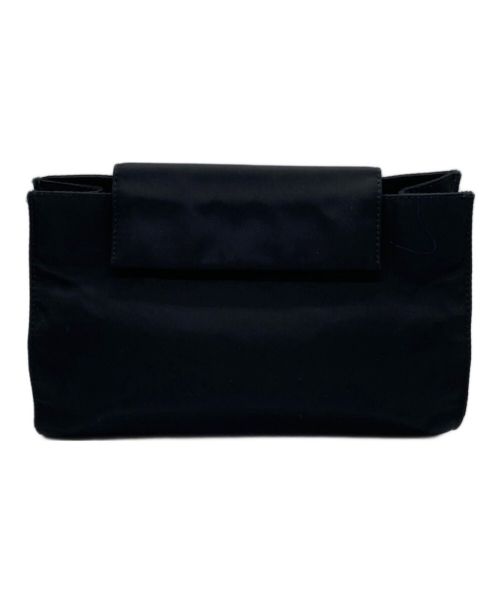 PRADA（プラダ）PRADA (プラダ) ナイロンコスメポーチ ブラックの古着・服飾アイテム