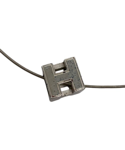 HERMES（エルメス）HERMES (エルメス) カージュドアッシュ シルバー×ピンクの古着・服飾アイテム