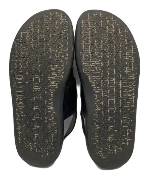 MARNI（マルニ）MARNI (マルニ) レザーキルトタッセルサンダル ブラック サイズ:-の古着・服飾アイテム