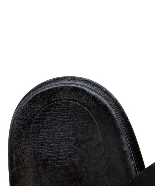 MARNI（マルニ）MARNI (マルニ) レザーキルトタッセルサンダル ブラック サイズ:-の古着・服飾アイテム