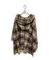 O'NEIL OF DUBLIN (オニールオブダブリン) チェックポンチョ ブラウン サイズ:Free：6000円